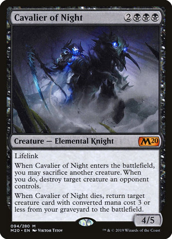 Cavalier of Night ESPAÑOL  [Core Set 2020]