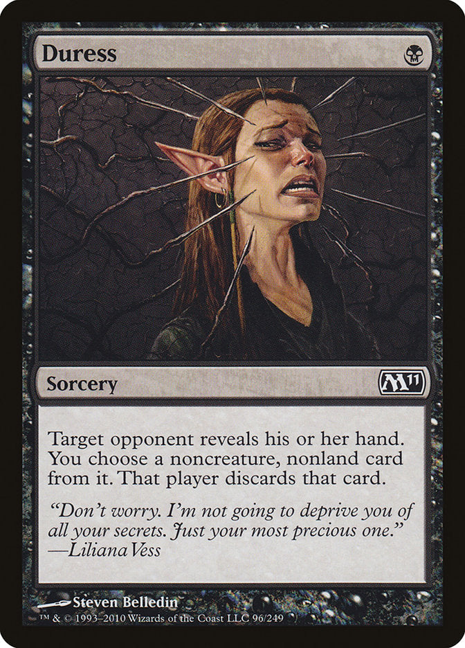 Duress ESPAÑOL [Magic 2011]
