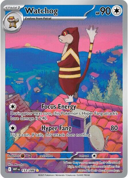 Watchog (153/086) [Scarlet & Violet: White Flare]