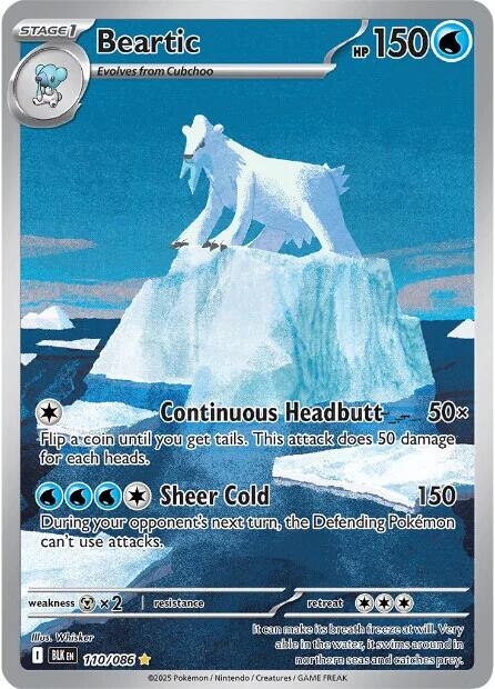 Beartic (110/086) [Scarlet & Violet: Black Bolt]