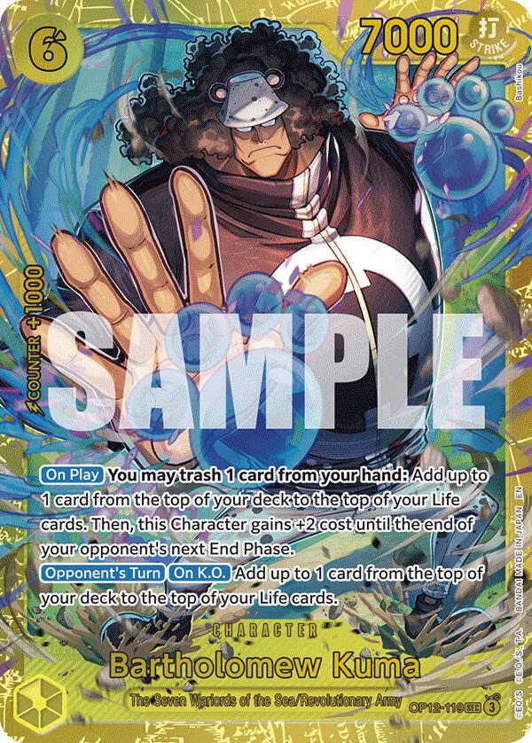 Bartholomew Kuma [Legacy of the Master]
