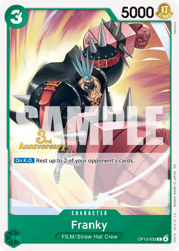 Franky [Carrying On His Will: 3rd Anniversary Tournament Cards]