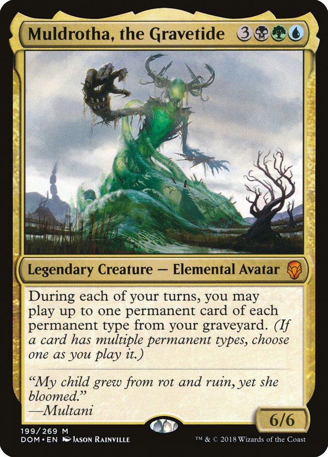 Muldrotha, the Gravetide ESPAÑOL [Dominaria]
