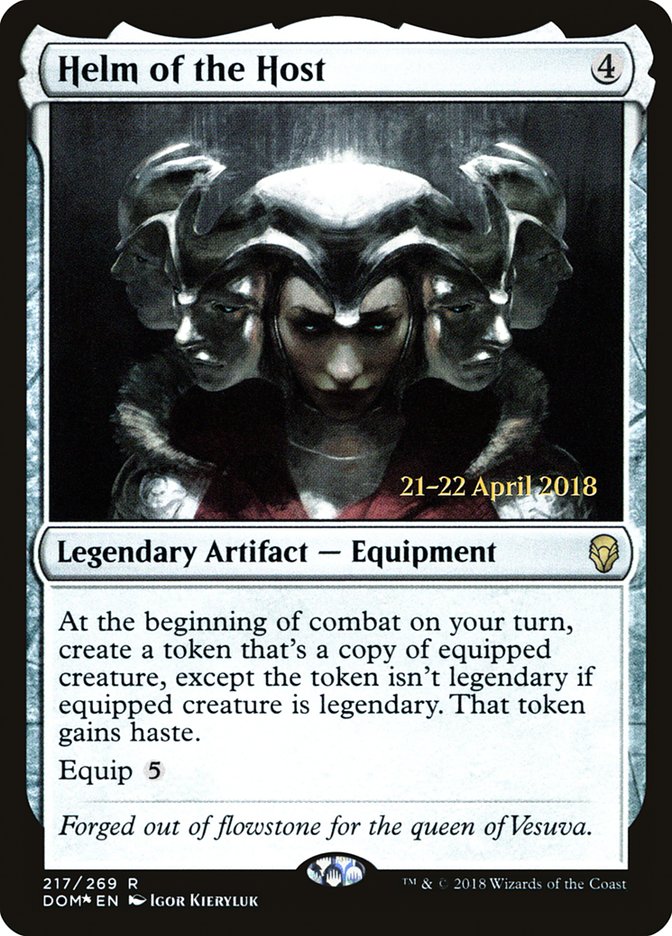 Helm of the Host ESPAÑOL [Dominaria Prerelease Promos]