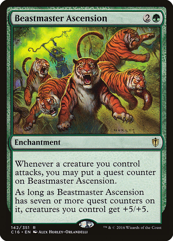 Beastmaster Ascension JAPANESE [Commander 2016]