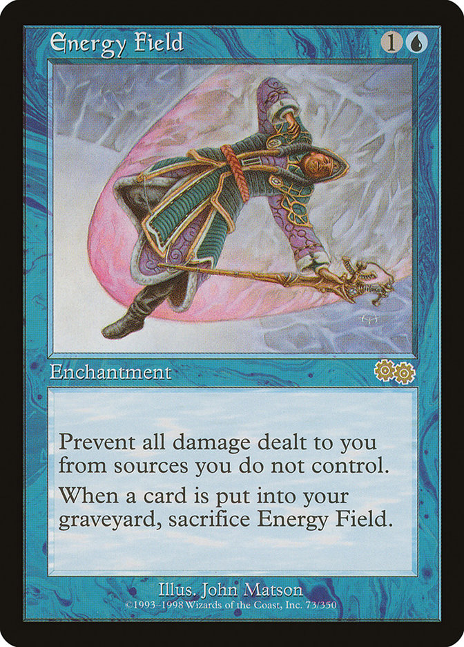 Energy Field CHINESE [Urza's Saga]