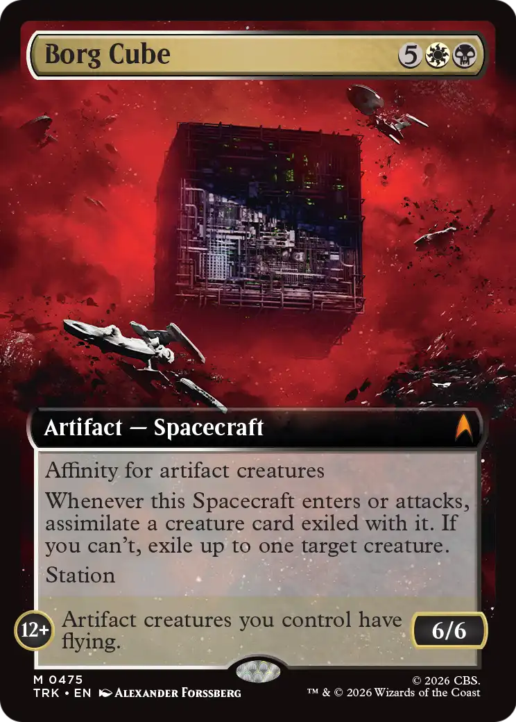 Borg Cube (Extended Art) [Star Trek]