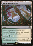 Razorverge Thicket ESPAÑOL [Phyrexia: All Will Be One]