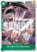 Mr.2.Bon.Kurei(Bentham) [Starter Deck EX: Gear 5]