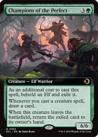 Champions of the Perfect (Extended Art) [Lorwyn Eclipsed]