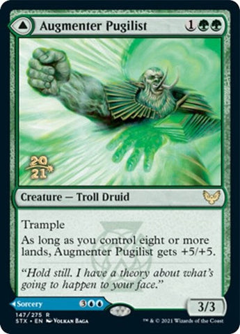 Augmenter Pugilist // Echoing Equation ESPAÑOL [Strixhaven: School of Mages Prerelease Promos]