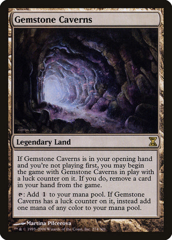 Gemstone Caverns PORTUGUESE [Time Spiral]