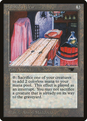 Ashnod's Altar JAPANESE [Antiquities]