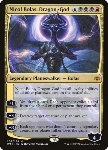 Nicol Bolas, Dragon-God JAPANESE  [War of the Spark]