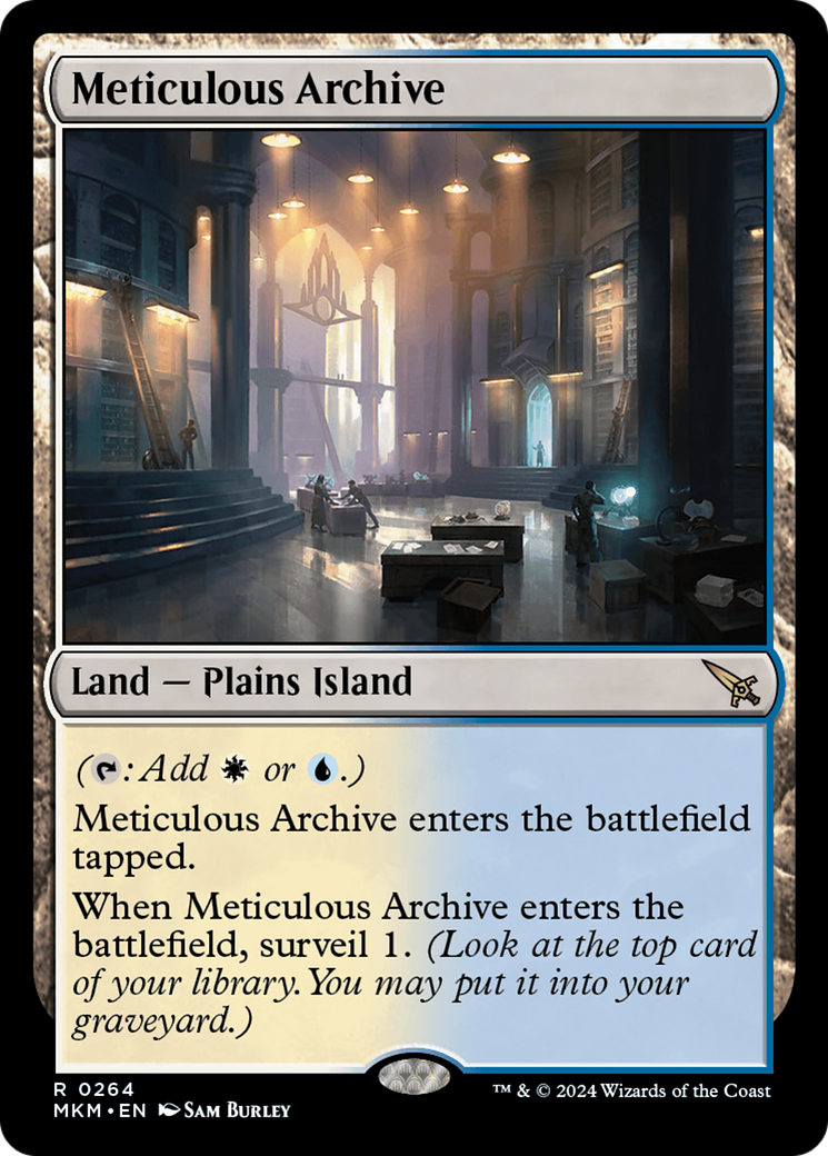 Archivo meticuloso - Meticulous Archive  [Murders at Karlov Manor]