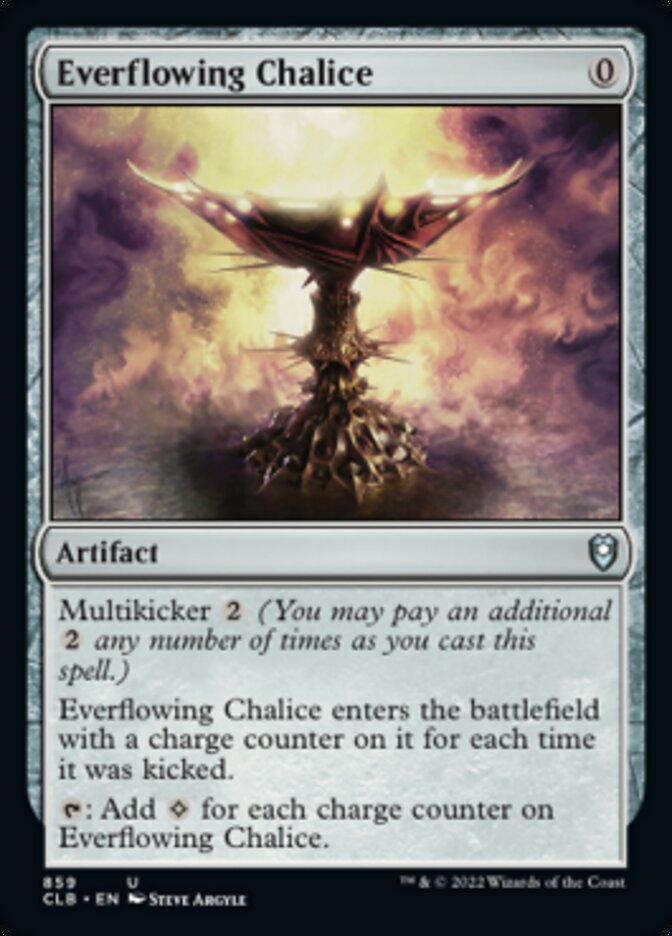 Everflowing Chalice ESPAÑOL [Commander Legends: Battle for Baldur's Gate]