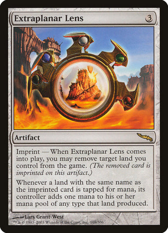 Extraplanar Lens ESPAÑOL [Mirrodin]