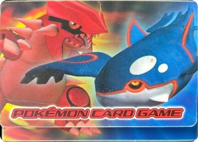 Pokemon Center Exclusive: ADV2 Kyogre & Groudon Double Deck Box