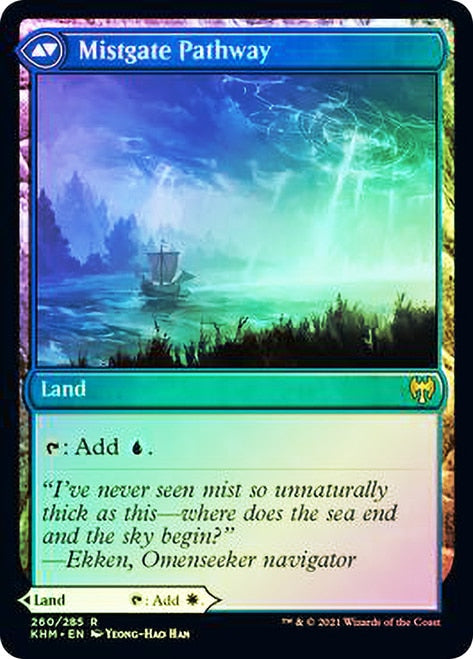 Hengegate Pathway // Mistgate Pathway ESPAÑOL [Kaldheim Prerelease Promos]