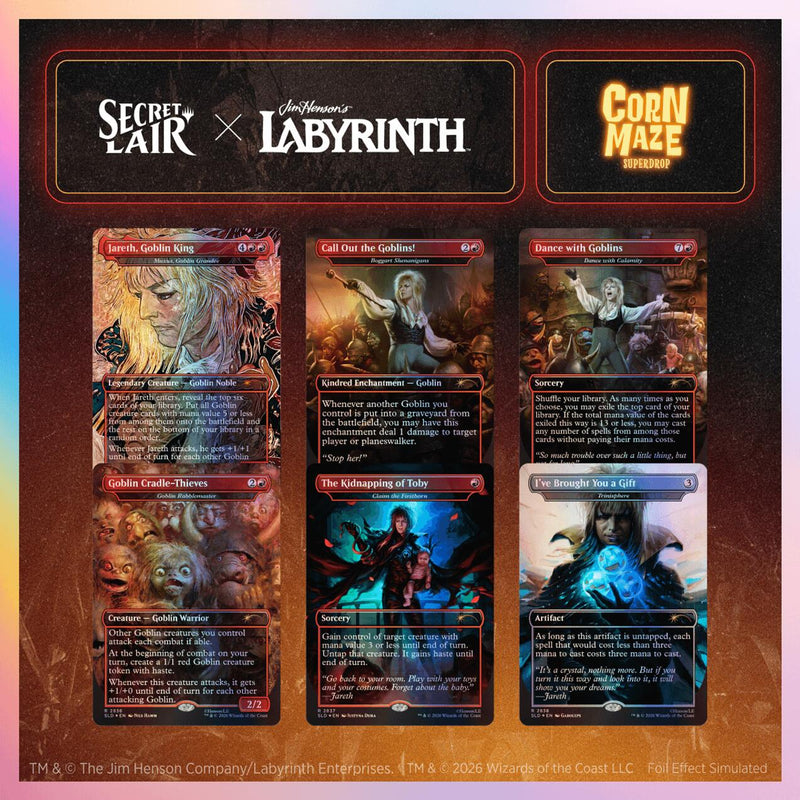 Secret Lair Drop Series: Secret Lair x Jim Henson's Labyrinth: Fear Me, Love Me (Traditional Foil)