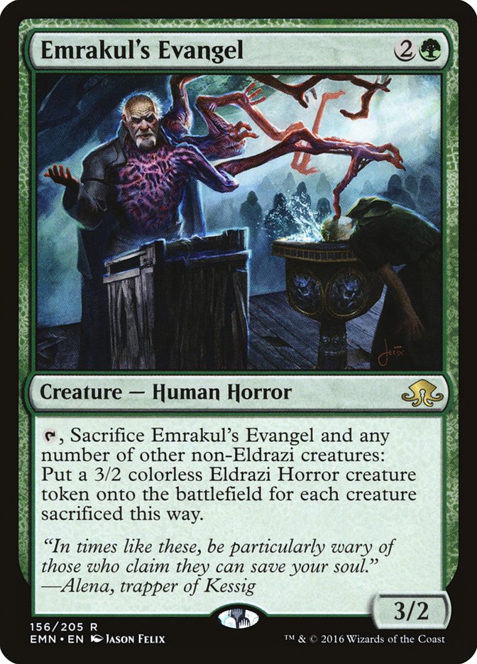 Emrakul's Evangel ESPAÑOL [Eldritch Moon]