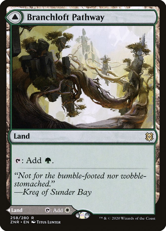 Branchloft Pathway // Boulderloft Pathway ESPAÑOL [Zendikar Rising]
