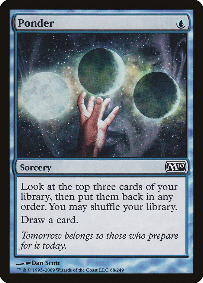 Ponder JAPANESE [Magic 2010]