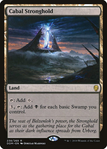 Cabal Stronghold JAPANESE  [Dominaria]