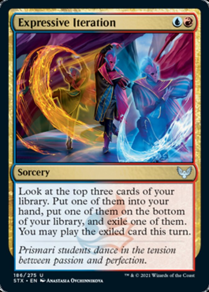 Expressive Iteration JAPANESE [Strixhaven: School of Mages]