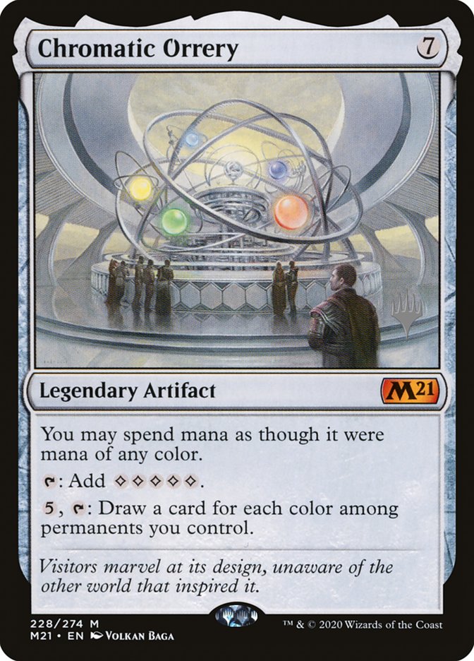 Chromatic Orrery (Promo Pack) ESPAÑOL [Core Set 2021 Promos]
