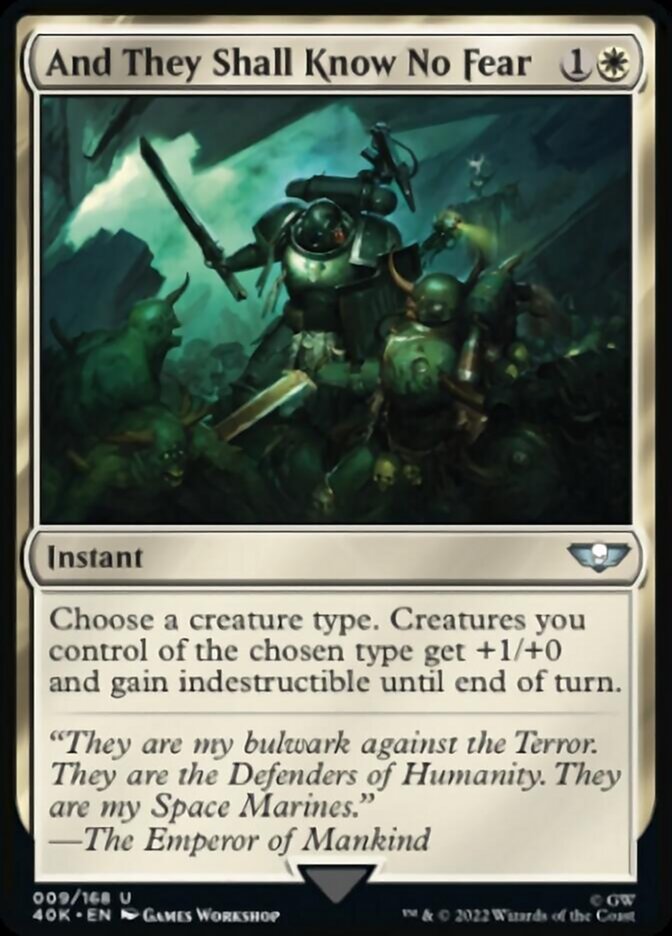 And They Shall Know No Fear ESPAÑOL  [Warhammer 40,000]