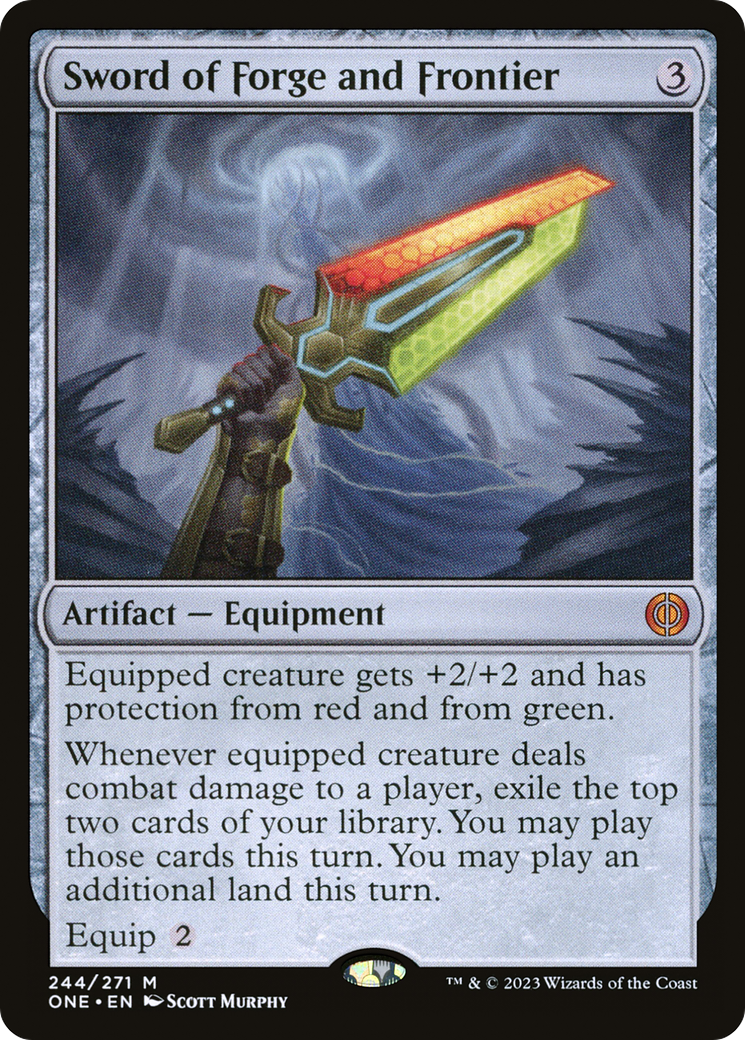 Sword of Forge and Frontier ESPAÑOL  [Phyrexia: All Will Be One]