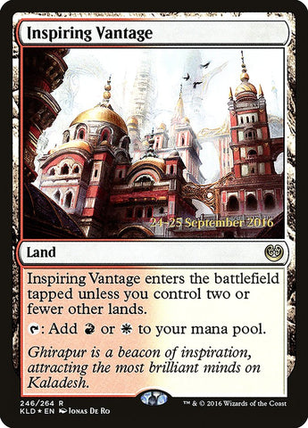 Inspiring Vantage ESPAÑOL [Kaladesh Prerelease Promos]