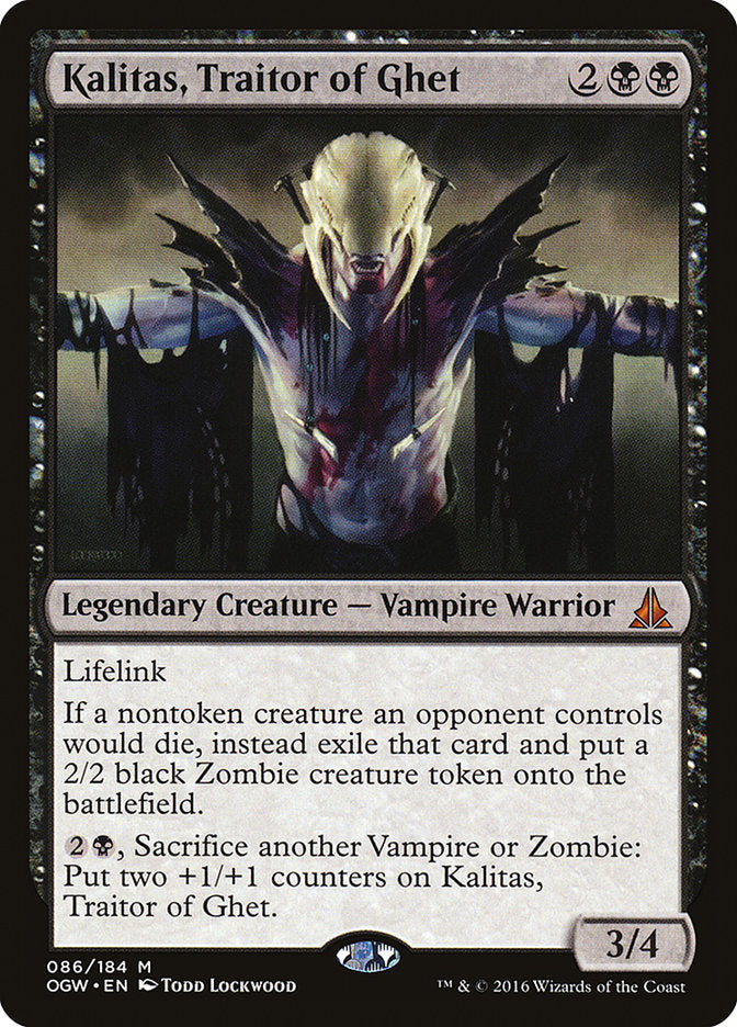 Kalitas, Traitor of Ghet CHINESE [Oath of the Gatewatch]