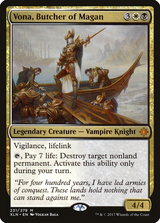 Vona, Butcher of Magan ESPAÑOL [Ixalan]