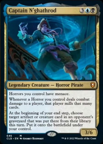 Captain N'ghathrod ESPAÑOL  [Commander Legends: Battle for Baldur's Gate]