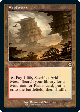 Arid Mesa (Retro Foil Etched) JAPANESE [Modern Horizons 2]