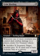 Grim Hireling (Extended Art) JAPANESE [Dungeons & Dragons: Adventures in the Forgotten Realms Commander]
