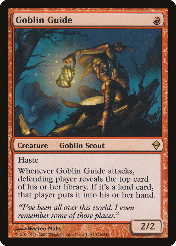 Goblin Guide CHINESE [Zendikar]