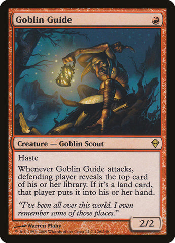 Goblin Guide CHINESE [Zendikar]