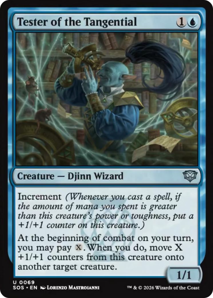 Tester of the Tangential [Secrets of Strixhaven]