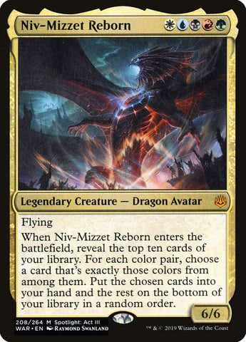 Niv-Mizzet Reborn ESPAÑOL [War of the Spark]
