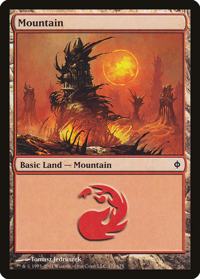 Mountain (172) ESPAÑOL [New Phyrexia]