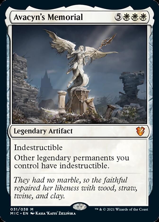 Avacyn's Memorial JAPANESE [Innistrad: Midnight Hunt Commander]