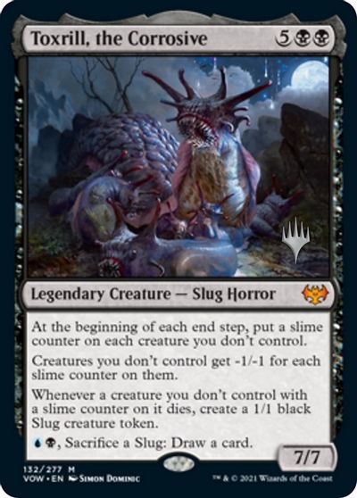 Toxrill, the Corrosive (Promo Pack) ESPAÑOL [Innistrad: Crimson Vow Promos]