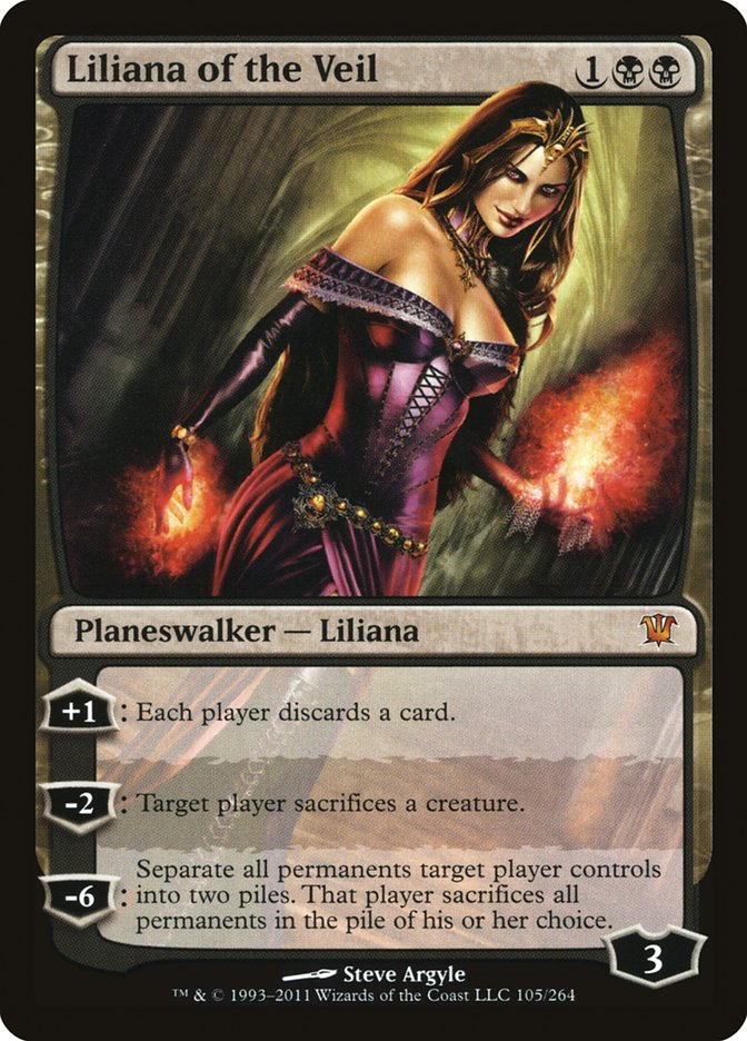 Liliana of the Veil JAPANESE [Innistrad]
