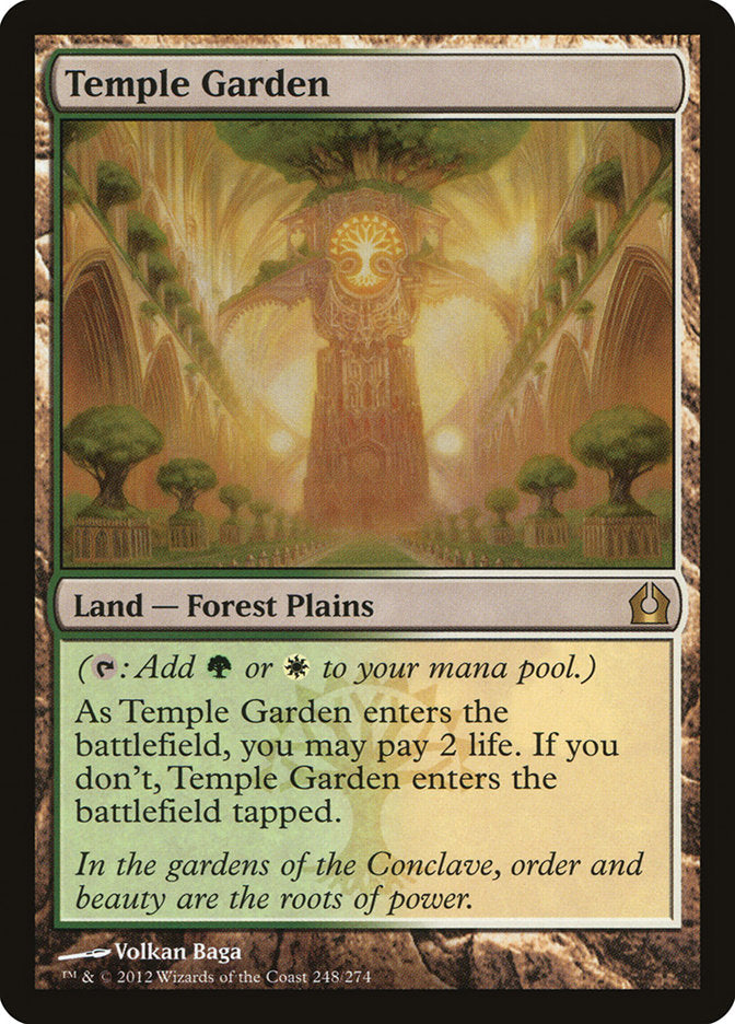 Temple Garden PORTUGUESE  [Return to Ravnica]