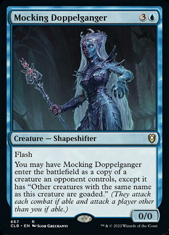 Mocking Doppelganger ESPAÑOL [Commander Legends: Battle for Baldur's Gate]