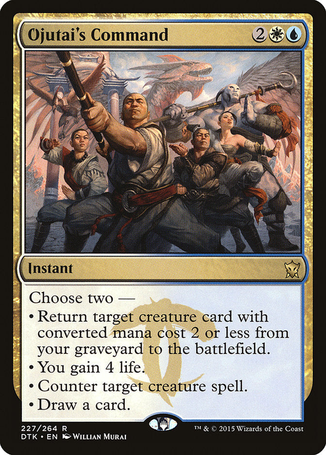 Ojutai's Command ESPAÑOL [Dragons of Tarkir]