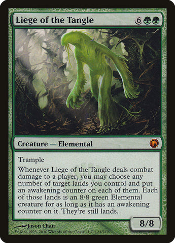 Liege of the Tangle ESPAÑOL [Scars of Mirrodin]